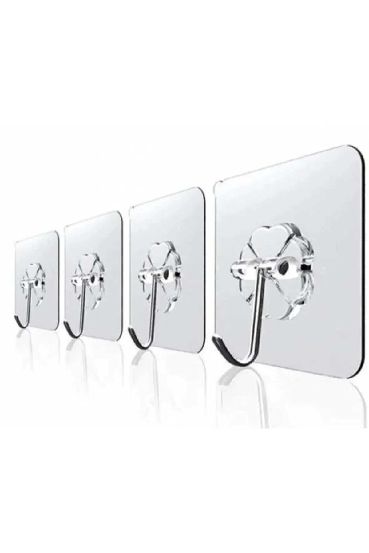 ARVALE 3 Adet Pratik Çok Amaçlı Güçlü Şeffaf Duvar Askısı Yapışkan Kancalı Mutfak Banyo Askı - Kullanıcı yorumları