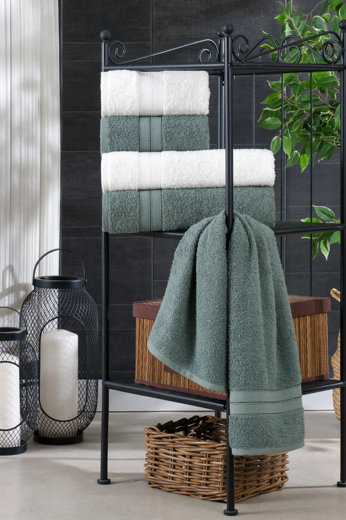 TABEA HOME Kai 4'lü Banyo Havlu Seti | Pamuklu | Çeyiz Seti - Kullanıcı yorumları