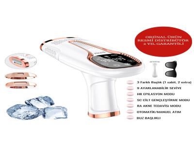 RİOMİ Ipl Buz Lazer Epilasyon 999.999 Atım Otomatik/manuel Dokunmatik Ekran Ağrısız Vücut Yüz Cihazı - Kullanıcı yorumları