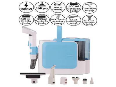 Yasomi C11 Pro 16kpa 1800w Sicak Su Spreyli Buharli Temizleyici Hali Ve Koltuk Yikama Makinesi - Kullanıcı yorumları