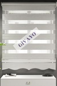 Givayo Mobilya Pliseli Beyaz Etek Dilimli Zebra Perde Özel - Kullanıcı yorumları