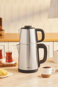 Karaca Tea Break 2 In 1 Çelik Su Isıtıcı Çay Makinesi Inox Siyah - Kullanıcı yorumları