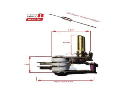 Korkmaz Tost Makinesi Termostati Mil 2 Cm Termistor Sigorta Uyumlu - Kullanıcı yorumları
