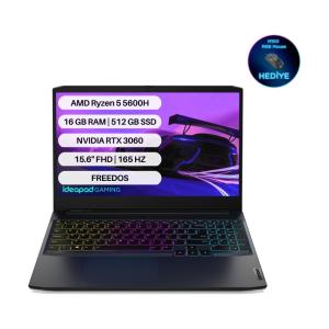 Lenovo IdeaPad Gaming 3 AMD Ryzen 5 5600H 16GB 512GB SSD RTX3060 Freedos 15.6" FHD Taşınabilir - Kullanıcı yorumları