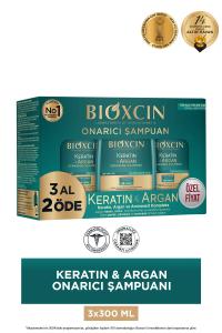 Bioxcin Keratin & Argan Onarıcı Bakım Şampuanı 300 ml 3 Al 2 Öde - Yıpranmış Ve Hassas Saçlar - Kullanıcı yorumları