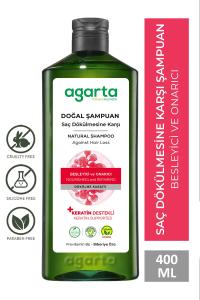 Agarta Saç Dökülmesine Karşı Bitkisel Tuzsuz Şampuan 400 ml (Biberiye özlü) - Kullanıcı yorumları