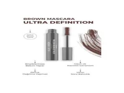 Alix Avien Dolgun Kirpik Kivrim Ve Hacim Verici Kalici Etkili Kahverengi Maskara Ultra Definiton Mascara Brown - Kullanıcı yorumları