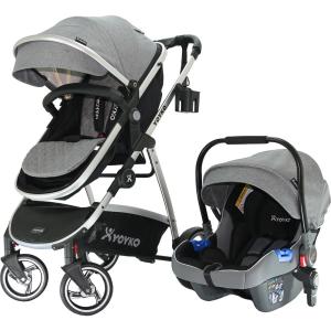 Yoyko City Seyahat Sistem Bebek Arabası 3 İn 1 Gri - Kullanıcı yorumları
