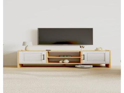 Molde Retro Tv Sehpası Mdf Membran Kapaklı Raflı Tv Ünitesi Televizyon Sehpası Atlantik Çam - Beyaz - Kullanıcı yorumları