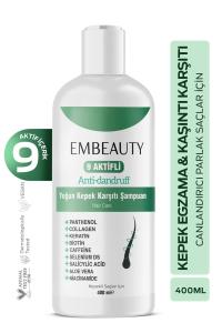 Embeauty Kepek Kaşıntı Ve Egzama Karşıtı 9 Aktifli Kepek Karşıtı Tuzsuz Sampuan 400 ml - Kullanıcı yorumları