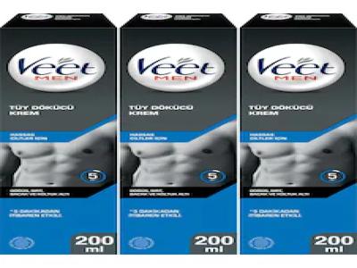 Veet Men Hassas Ciltler Tuy Dokucu Krem 3 X 200 Ml - Kullanıcı yorumları