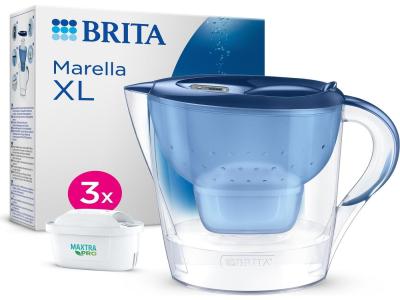 BRITA Marella XL 3x Maxtra Pro All-In-1 Filtreli Su Arıtma Sürahisi - Mavi 3,5 - Kullanıcı yorumları