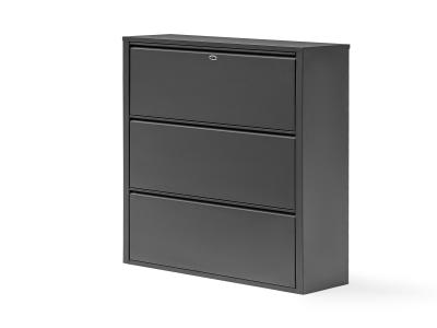 Gaga Mobilya - 3'lü Kilitli Metal Ayakkabılık (siyah) - Kullanıcı yorumları