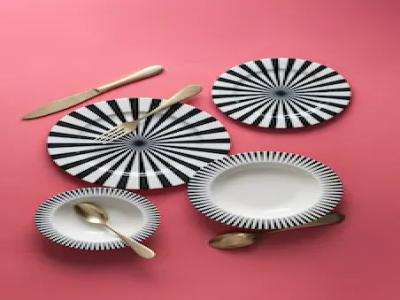 Tabak Evi Porselen Nera Yemek Takimi 6 Kisilik 24 Parca Bns24ykprs1107 Siyah Beyaz - Kullanıcı yorumları