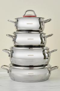 Karaca Emirgan İndüksiyon Tabanlı 8 Parça Çelik Tencere Seti - Kullanıcı yorumları