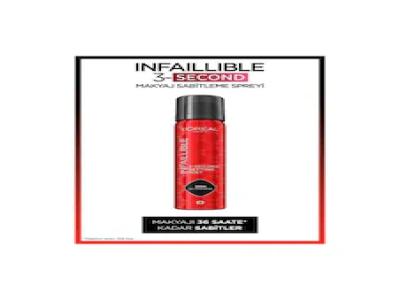 Loreal Paris Infaillible 3 Second Makyaj Sabitleme Spreyi - Kullanıcı yorumları