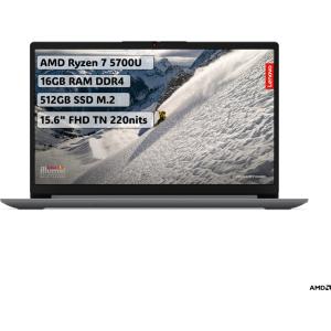 Lenovo Ideapad 1 AMD Ryzen 7 5700U 16GB 512GB SSD Freedos 15.6" FHD Taşınabilir Bilgisayar - Kullanıcı yorumları